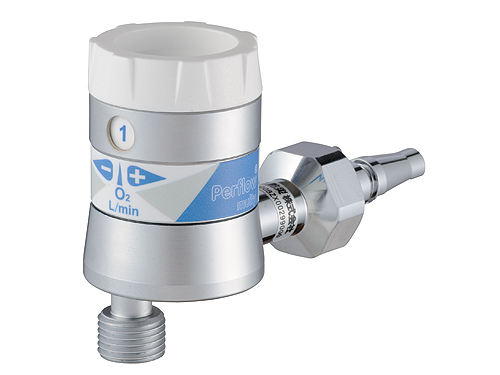 酸素湿潤器：流量計