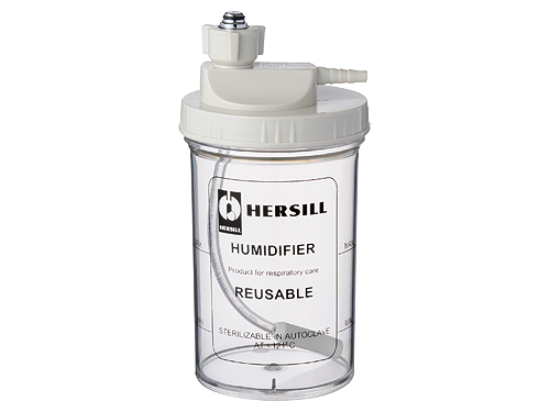 酸素湿潤器：加湿ボトル