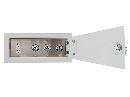 鍵付アウトレット埋込型