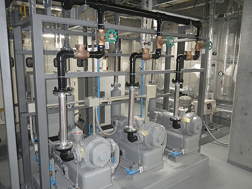 吸引ポンプ設置